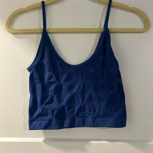 Urban Outfitters Blue Crop Top